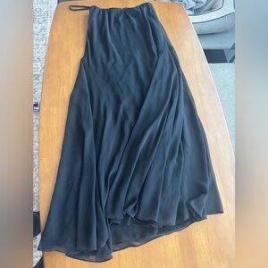 Alex Evenings Black Maxi Skirt